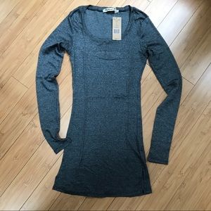 Michael Stars Long Sleeve Tunic with Side Slits XS